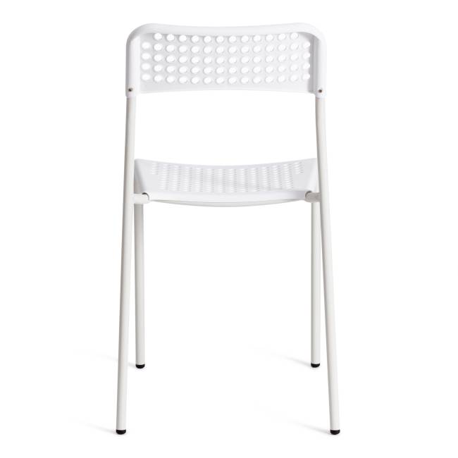 Стул ADDE (mod. C-049) / 1 шт. в упаковке металл/пластик, 39 х 49 х 78 см, White (белый) белый металл/пластик