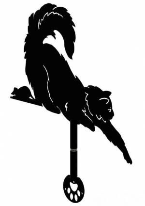 Флюгер "Кот" малый