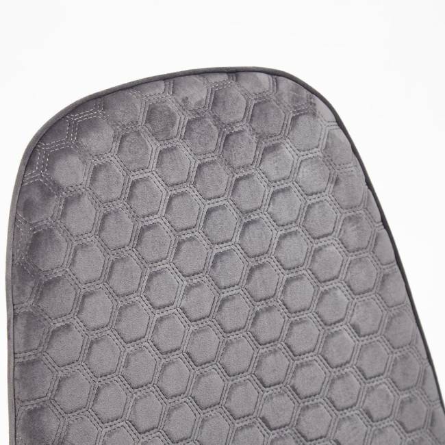 Стул STORM (mod. 807) / 1 шт. в упаковке металл/вельвет, 46 х 53 х 87 х 49 см, серый/антрацит, G062-40 серый/антрацит металл/вельвет