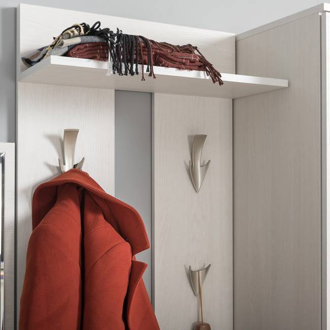 Вешалка Ника 15.08 цвет ясень анкор светлый Вешалка Ника 15.08 цвет ясень анкор светлый