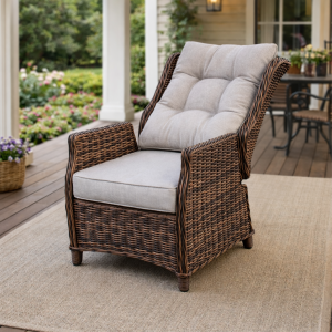 Кресло-реклайнер LUIZA в коричневом цвете Кресло-реклайнер LUIZA в коричневом цвете