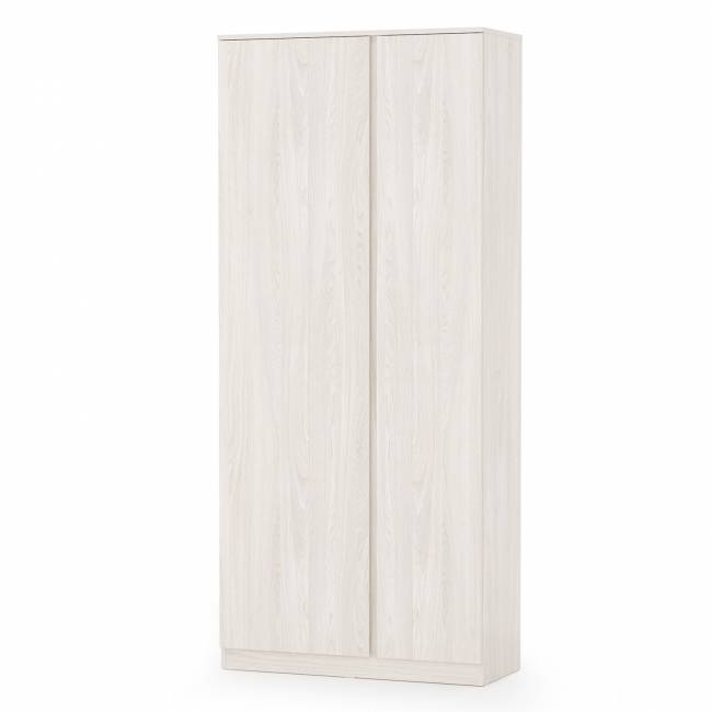 Шкаф для одежды и обувницы с вешалками для верхней одежды Ника цвет ясень анкор светлый Шкаф для одежды и обувницы с вешалками для верхней одежды Ника цвет ясень анкор светлый