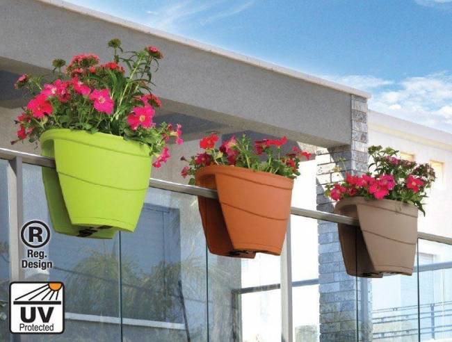 Горшок-цветочница EDEN зеленый Горшок-цветочница EDEN зеленый