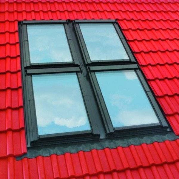 Часть комбинированного оклада к мансардному окну "Факро" KSV-3 780*980