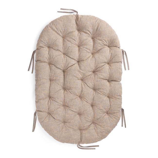 Диван Мамасан/Mamasan (23/02 W) /с подушкой/ 169х102х80см, медовый, матрац 182х119см, рогожка, меланж Honey (мед)