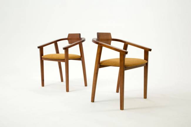 Стул-кресло Челси ПМ орех/карри