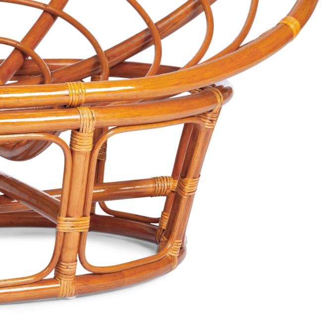 Диван Мамасан/Mamasan (23/02 W) /с подушкой/ 169х102х80см, коньячный, матрац 182х119см, рогожка, меланж Cognac (коньяк)