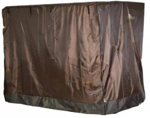 Чехол для садовых качелей Торнадо + 10 240х145х170, шоколад Чехол для садовых качелей Торнадо + 10 240х145х170, шоколад