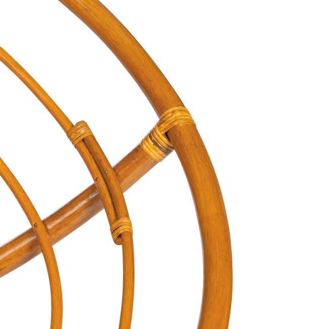 Диван Мамасан/Mamasan (23/02 W) /с подушкой/ 169х102х80см, пекан орех, матрац 182х119см, рогожка, меланж Pecan (орех)