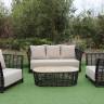 "Валенсия" лаунж-зона из искусственного ротанга, цвет бронзовый