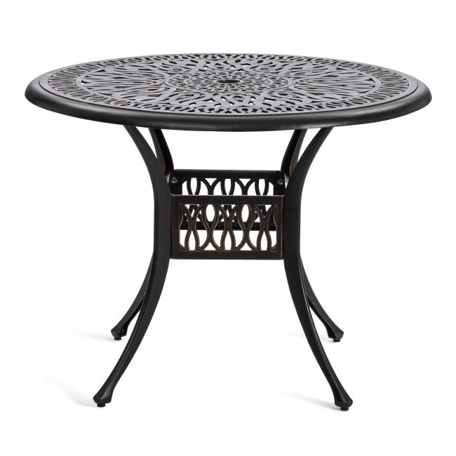 Комплект Secret de Maison Квартет/Quartet (стол+4 стула) алюминиевый сплав, бронзовый бронза/bronze алюминиевый сплав