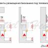 Топливный блок SteelHeat LINE GLASS 600