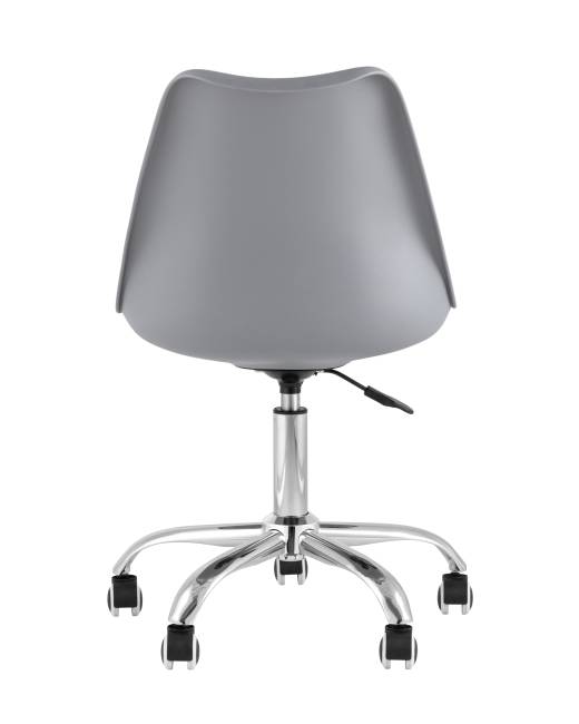 Стул офисный BLOK NEW пластиковый серый Стул офисный BLOK NEW пластиковый серый