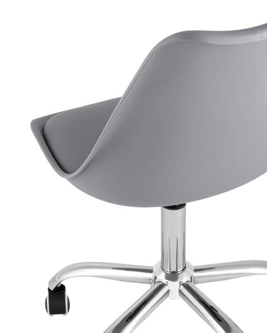 Стул офисный BLOK NEW пластиковый серый Стул офисный BLOK NEW пластиковый серый