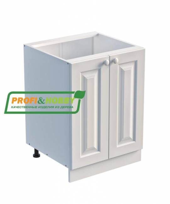 Тумба 2 двери 600 х 560 х 720 сосна, без покраски