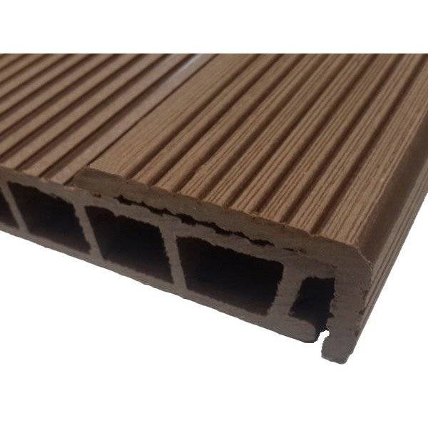 Уголок ДПК для террасной доски DARVOLEX, ECODECK, DECKRON (брашинг), 4000 мм, венге Уголок ДПК для террасной доски DARVOLEX, ECODECK, DECKRON (брашинг), 4000 мм, венге