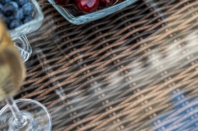 "Капучино" лаунж-зона из искусственного ротанга, цвет коричневый "Капучино" лаунж-зона из искусственного ротанга, цвет коричневый