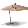 "Корсика" зонт уличный 3х3м на боковой алюминиевой опоре, цвет под дерево