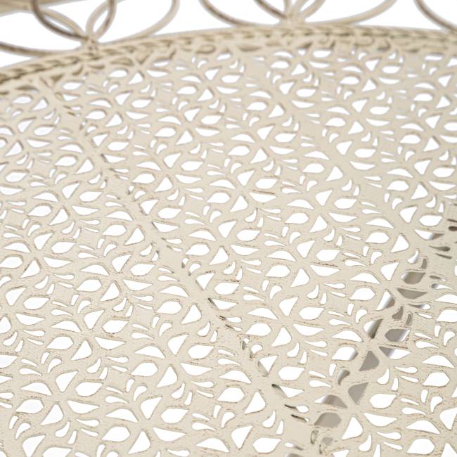 Комплект (стол + 2 стула) Secret de Maison Амальфи/Amalfi металл, античный белый античный белый металл