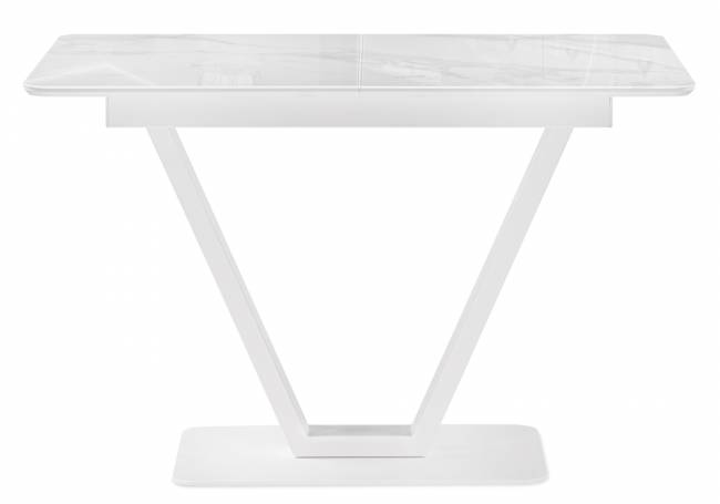 на тумбе Бугун 120х80х77 белый мрамор / белый на тумбе Бугун 120х80х77 белый мрамор / белый