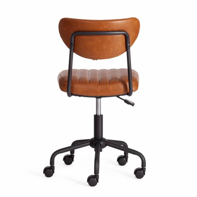 Кресло SLIM иск. кожа, Brown (коричневый), 54х54х90 см коричневый иск. кожа