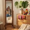 Зеркало напольное BeautyStyle 27 средне-коричневый 135 см х 42,5 см