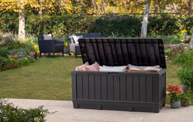 Сундук Кенвуд (KENTWOOD STORAGE BOX) 350л, графит
