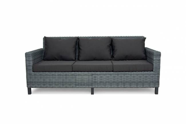 MOKKA БЕЛЛА / BELLA диван 3-х местный, серый MOKKA БЕЛЛА / BELLA диван 3-х местный, серый