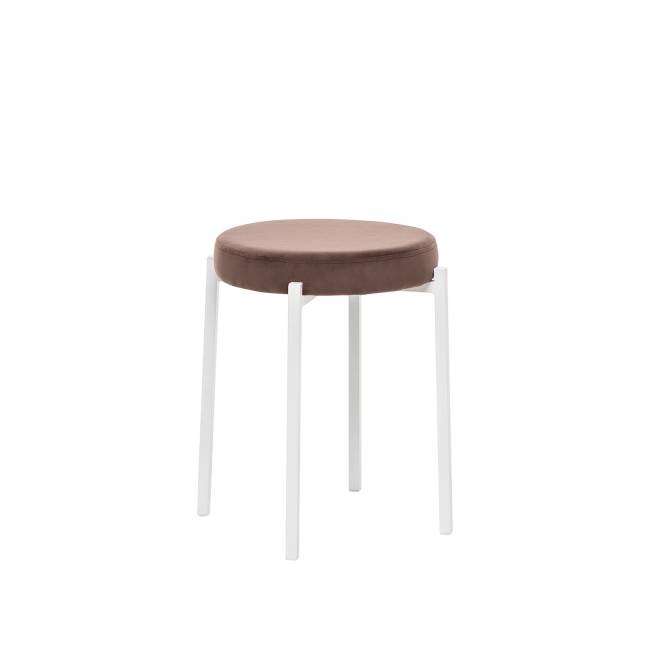Табурет Leset Авис профиль Ultra Chocolate Белый Табурет Leset Авис профиль Ultra Chocolate Белый