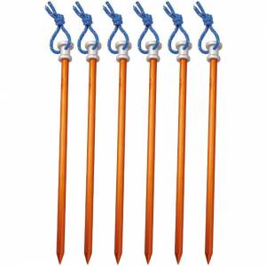 Колышки алюминиевые, с петлями. Набор. 6 шт.