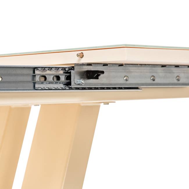 Стол раздвижной Leset Каби Кремовый