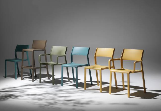 Стул пластиковый Trill Bistrot агава 500х515х825 мм Стул пластиковый Trill Bistrot агава 500х515х825 мм