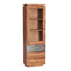 Витрина Secret de Maison Росвуд/Rosewood (мод. GK9801-192) массив палисандра/стекло, 60х40х192см, натуральный тонированный Natural tinted (натуральный тонированный) палисандр/стекло