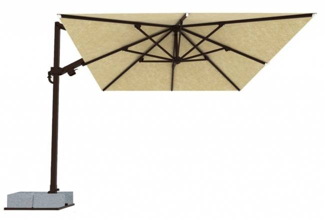 Зонт профессиональный 4х4 м Banana Plus бежевый 4000х4000 мм