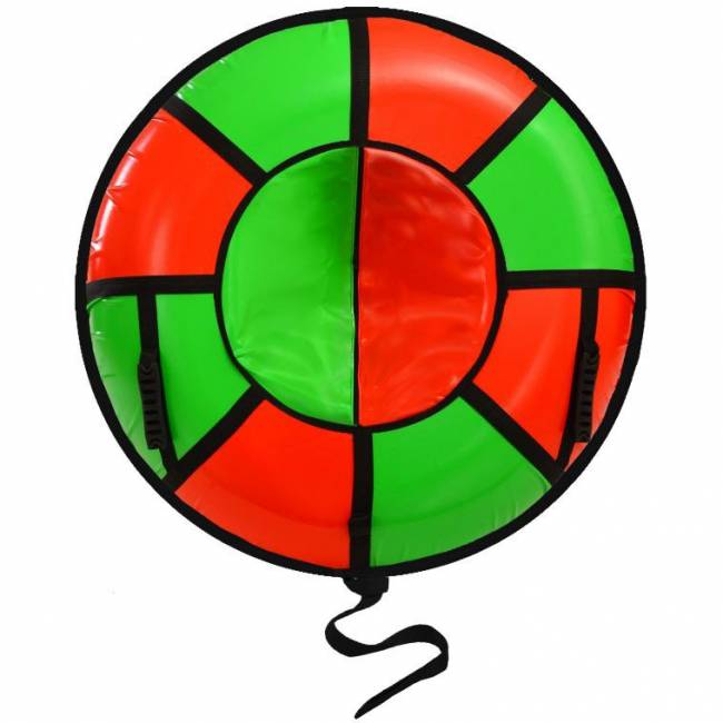 Санки надувные "Ватрушка" серия АРМИРОВАННАЯ с молнией ВСА/3М 105 см