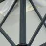 Зонт профессиональный двухкупольный Alu Double Dark 3,5м*7м