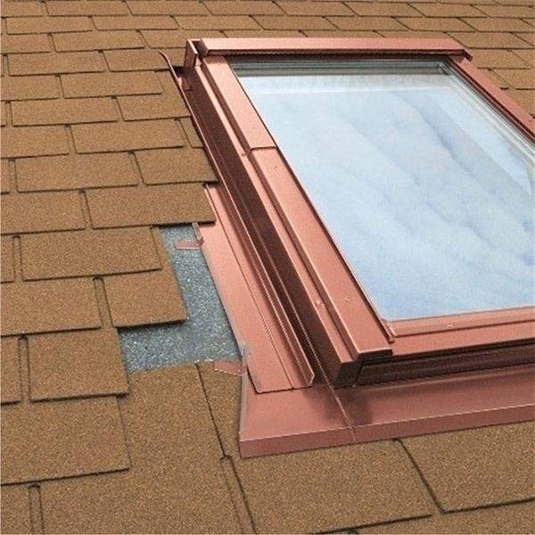 Оклад для плоских кровельных покрытий ESV CU, медный 1140*1400