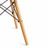 Стул CINDY (EAMES) (mod. 1801) дерево бук/металл/сиденье пластик, 45x51x82 см, Black (черный) (Комплект из 4 шт.) Black (черный) дерево бук/металл/сиденье пластик