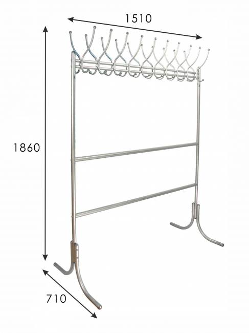 Вешалка напольная М 12 металлик Вешалка напольная М 12 металлик