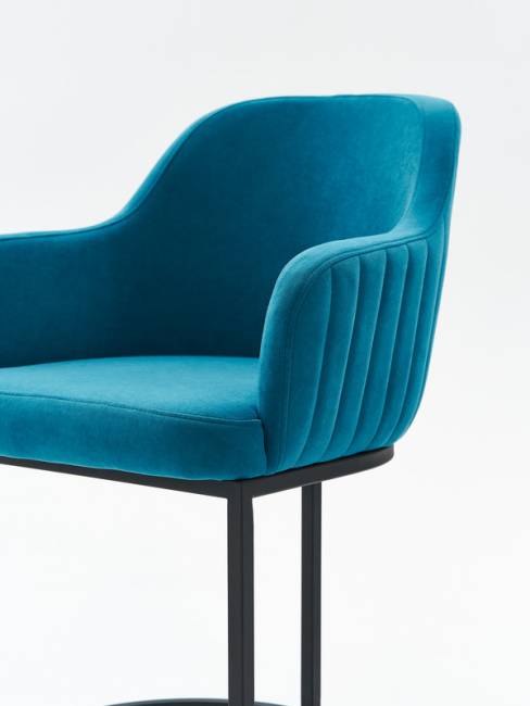 Стул Amely Denim / Black 2