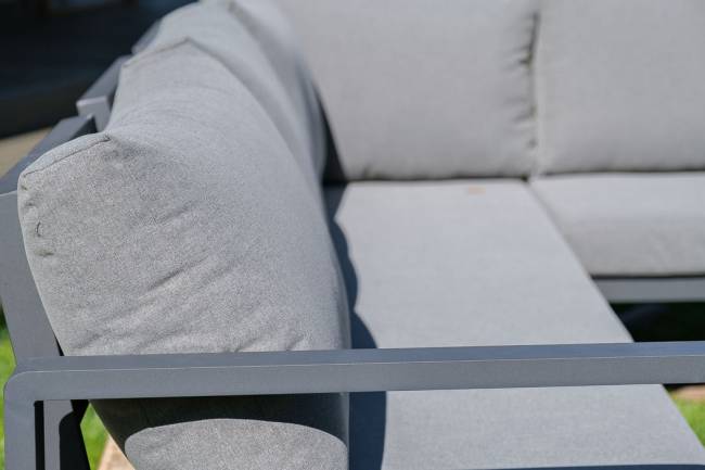 Набор для лаунж зоны из алюминия TOPA с обеденным столом