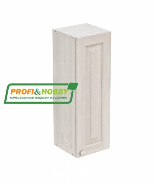 Шкаф навесной 300 х 300 х 900 филенка, сосна, без покраски