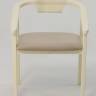 Стул-кресло Челси ПМ слоновая кость бежевый Стул-кресло Челси ПМ слоновая кость бежевый