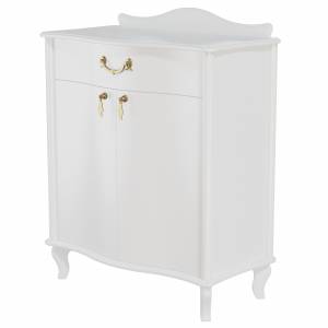 Комод Джульетта с распашными дверцами, молочный дуб Л Комод Джульетта с распашными дверцами, молочный дуб Л