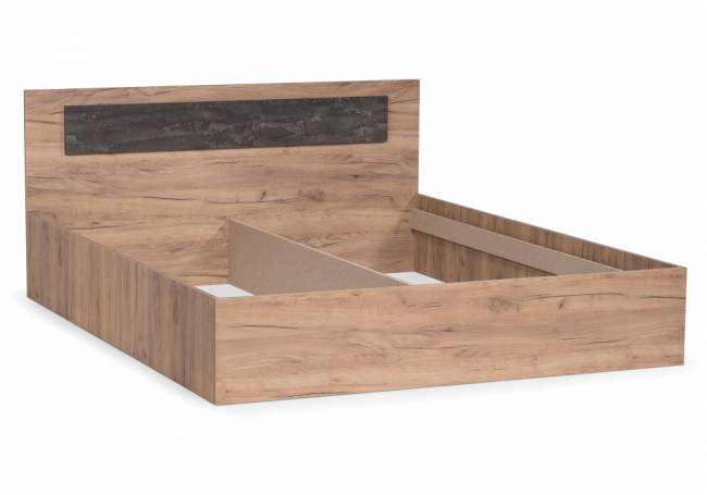 Taika 160х200 дуб золотой / камень темный