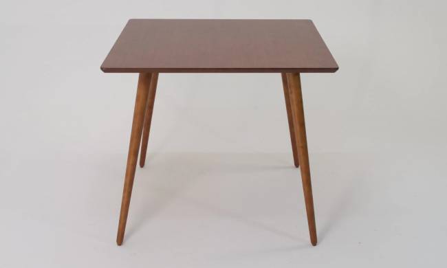 Стол Монте М 100 орех со стульями Джуно орех велюр бежевый