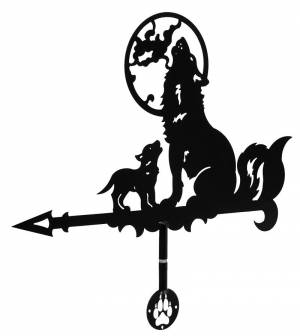 Флюгер "Волки" малый